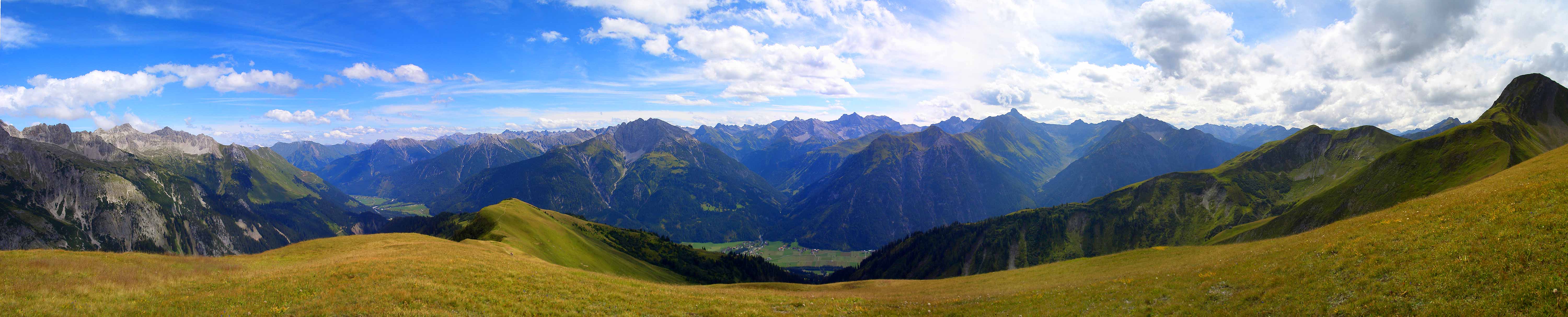 Die Lechtaler Alpen vom Bernhardseck