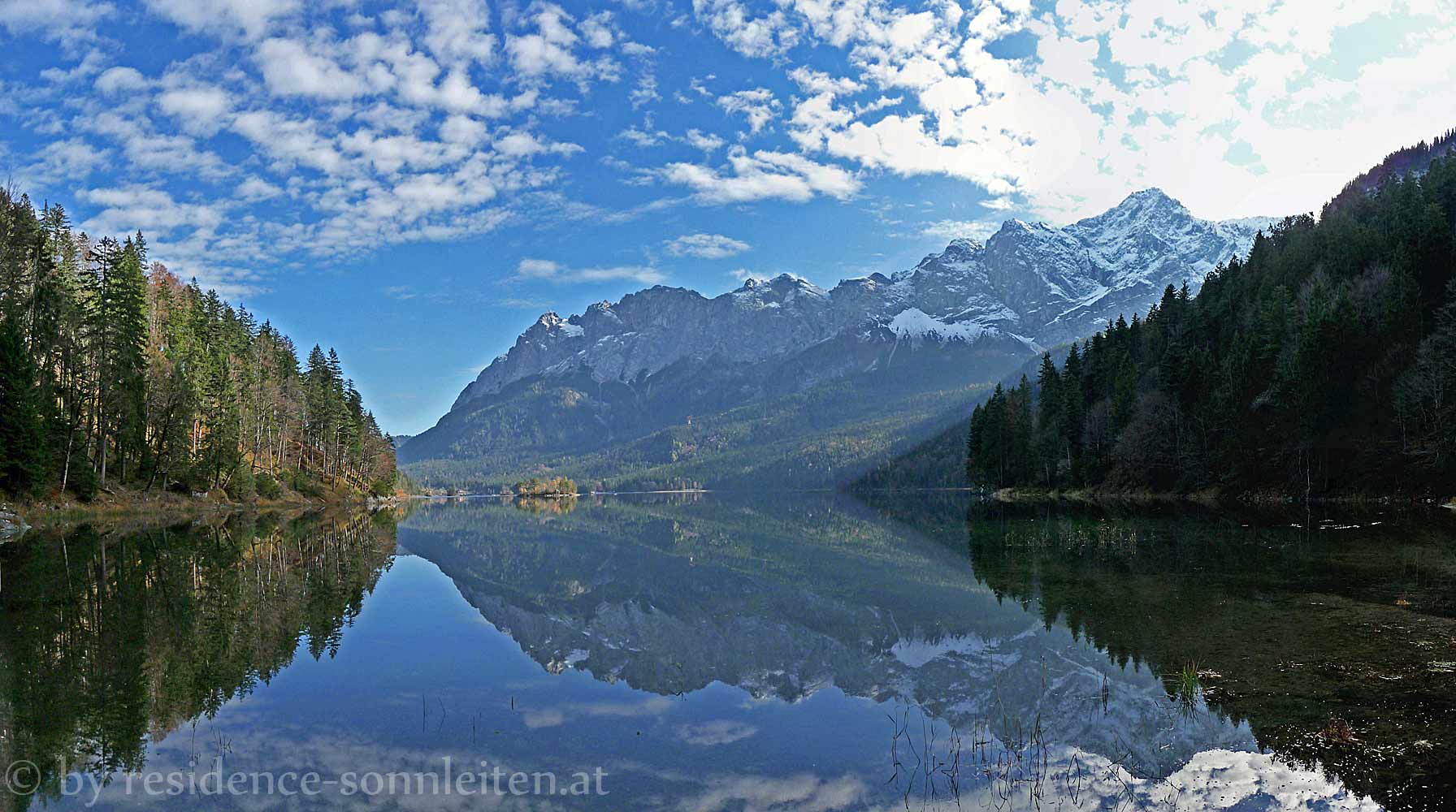Zugspitze vom Eibsee