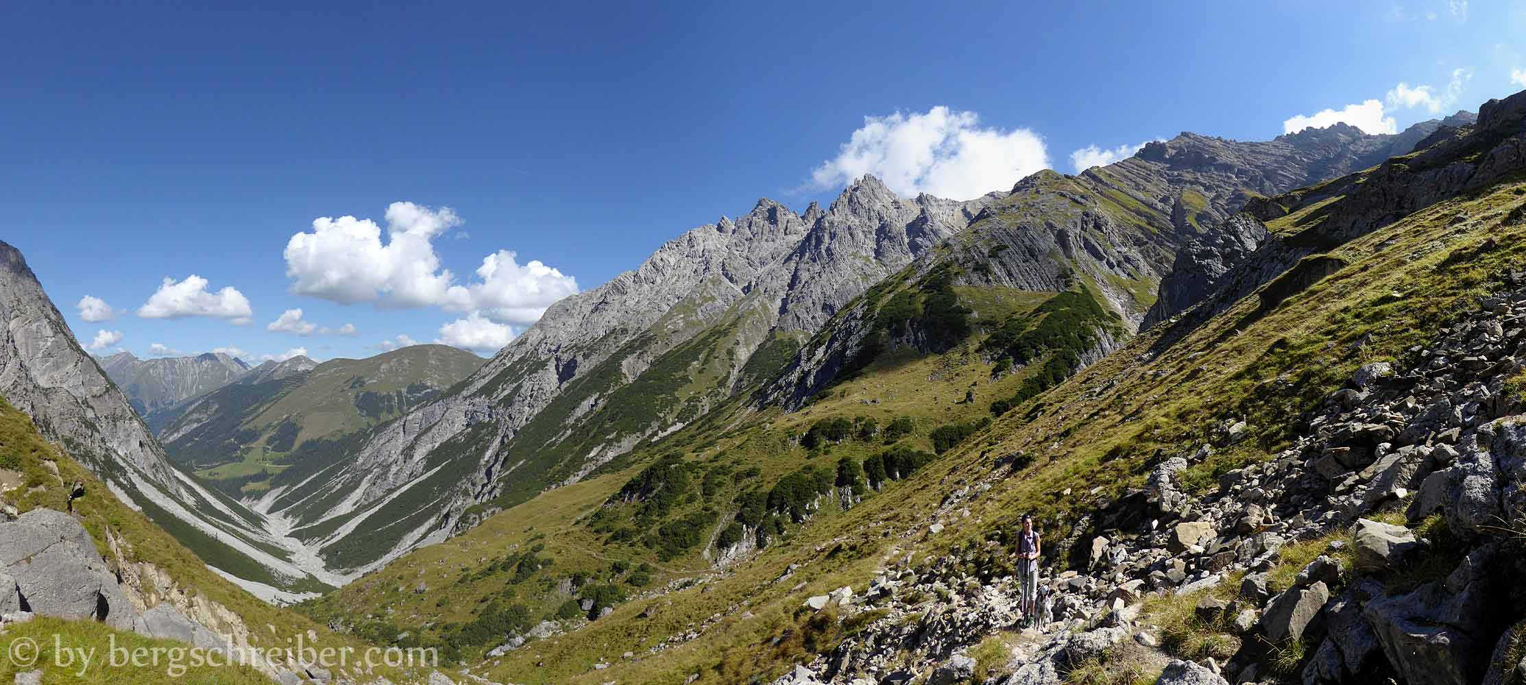 Abstieg durch das Fundaistal
