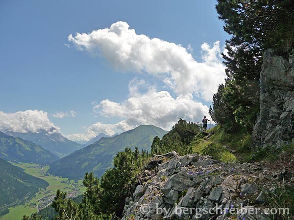 Geißsteig, schöner Höhenweg von Heiterwang zur Heiterwanger Hochalm