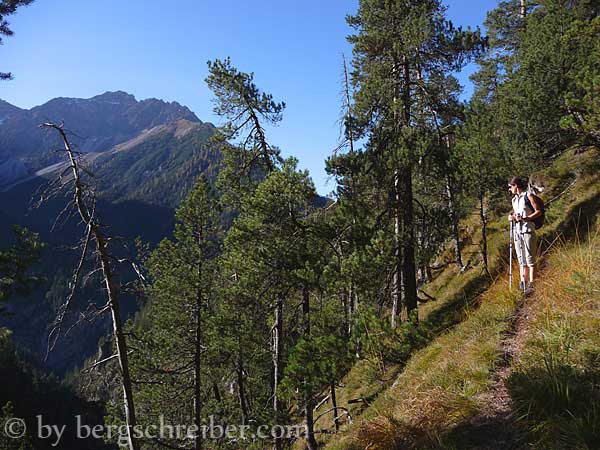 Alter Jägersteig im Namloser Tal
