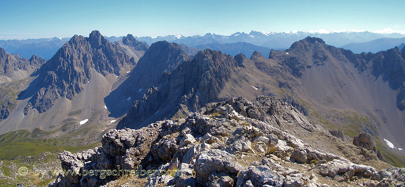Gipfelpanorama Kogelseespitze