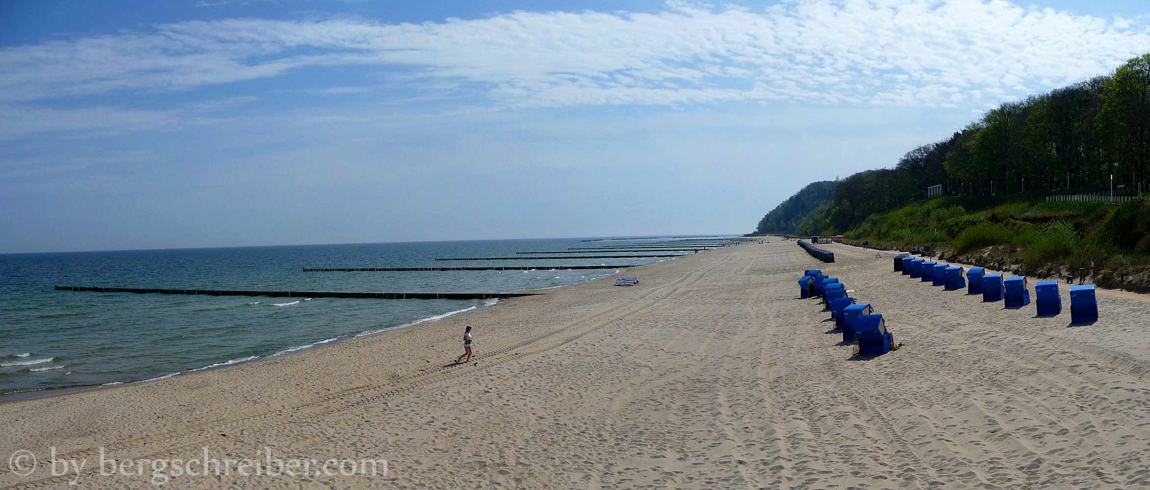 Am Strand von Koserow