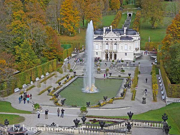 Schloss Linderhof - Wanderung zum Brunnenkopf