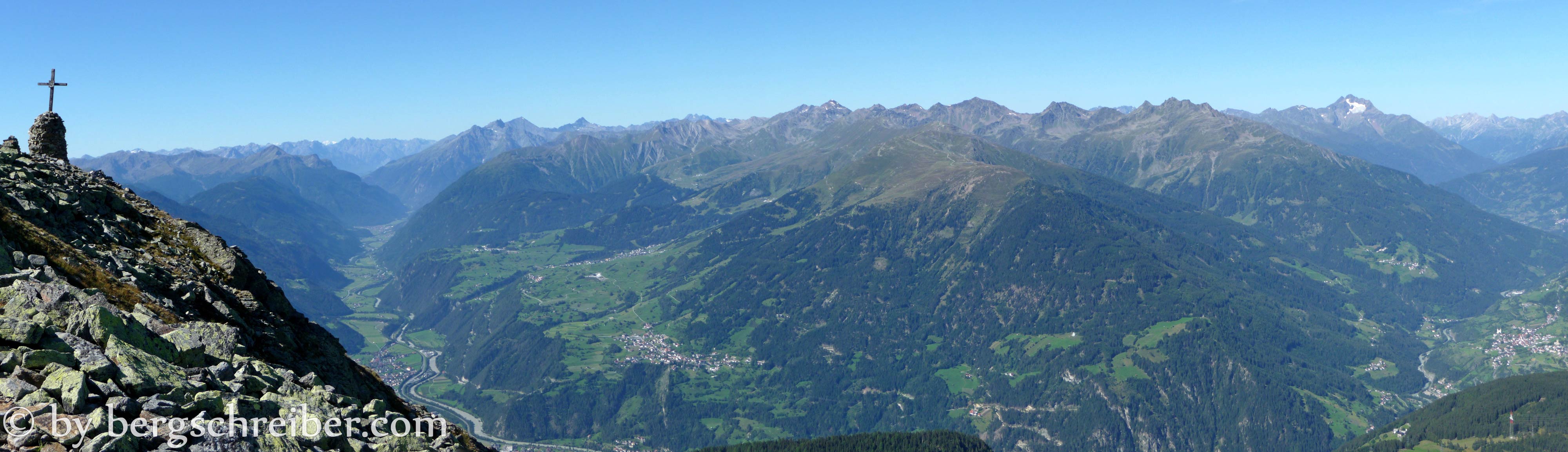 Aifner Spitze, Inntal, Samnaungruppe und Hoher Riffler (Verwall)