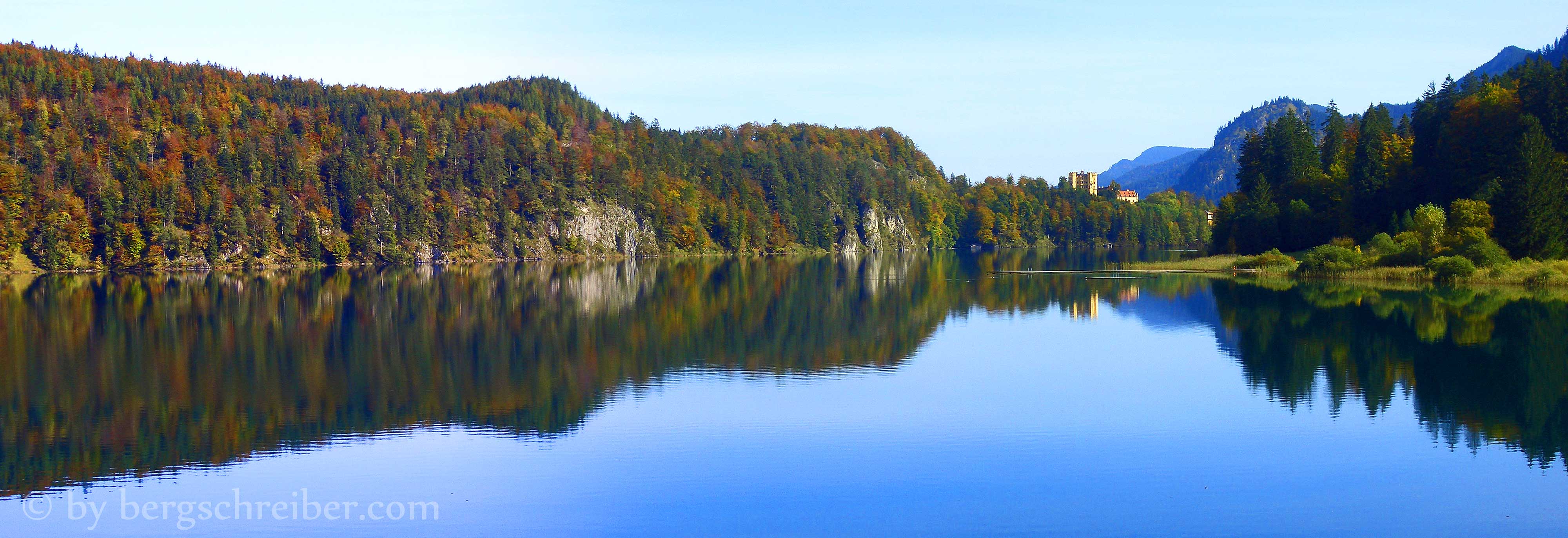 Alpsee und Schloss Hohenschwangau
