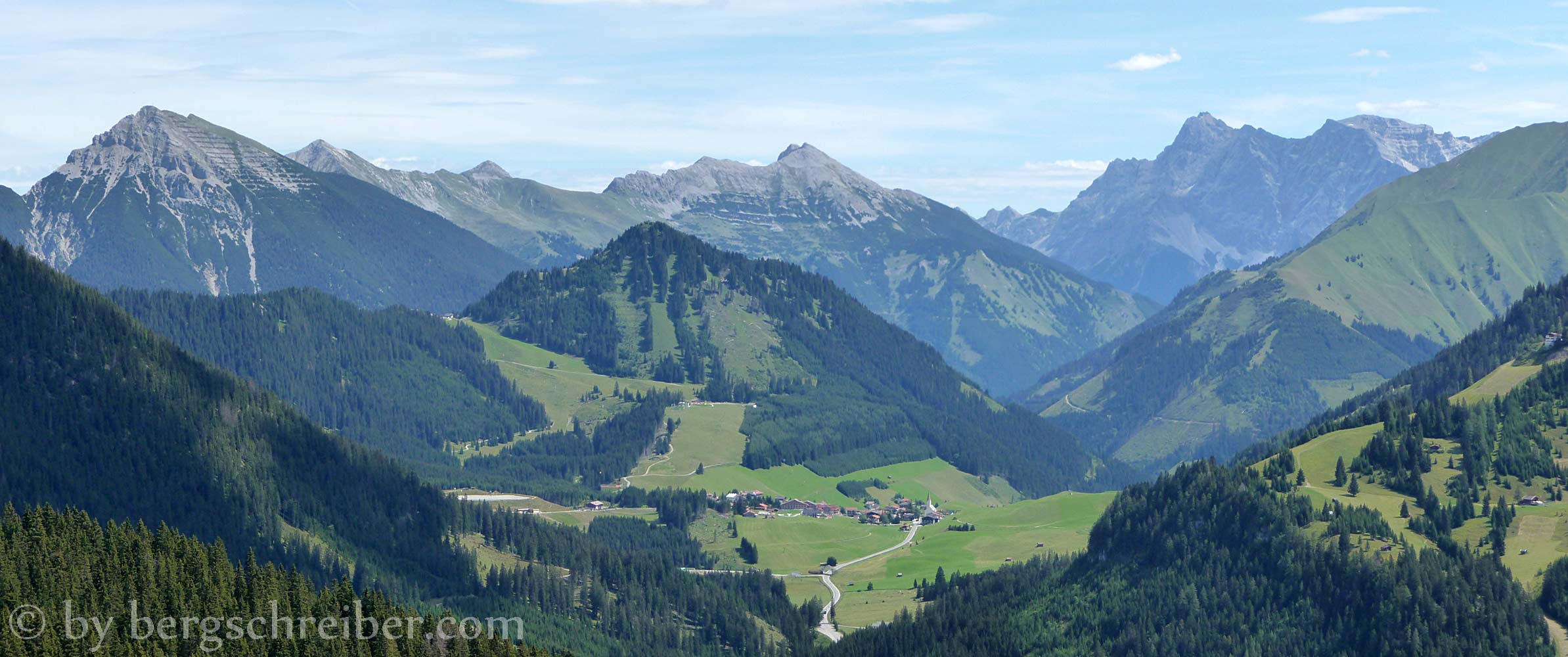 Berwang und die Zugspitze