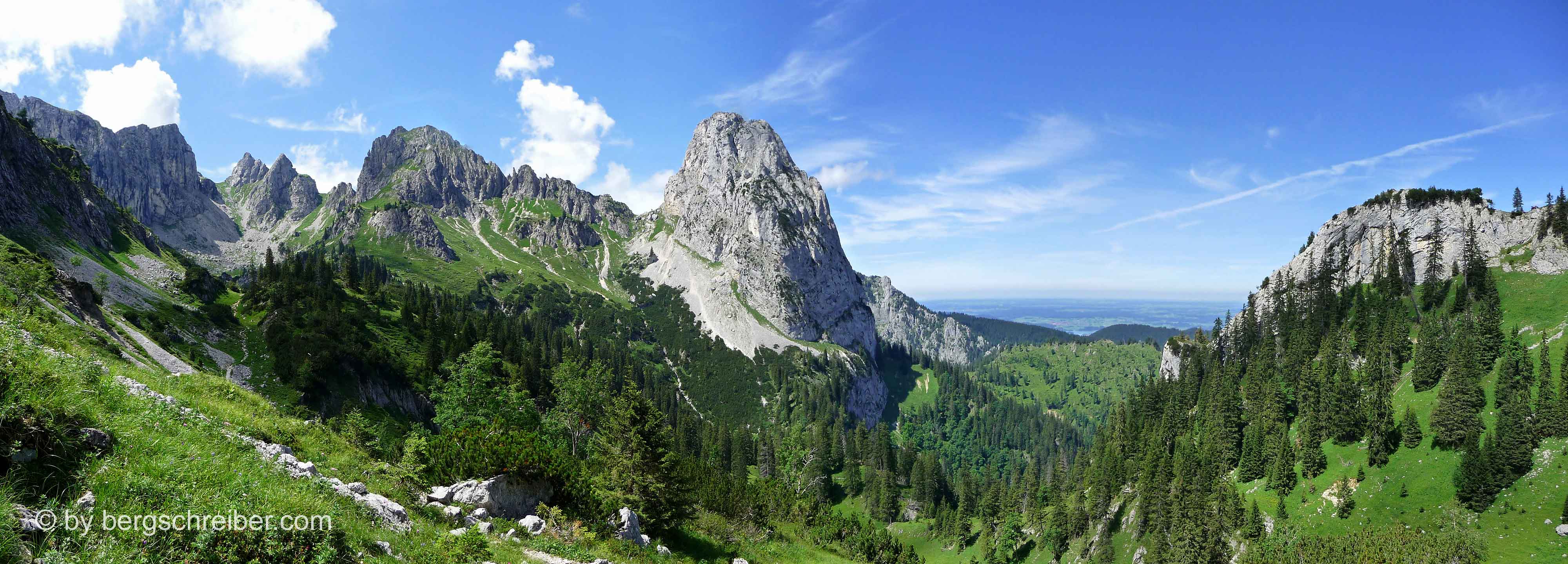 Der Geiselstein in den Ammergauer Alpen