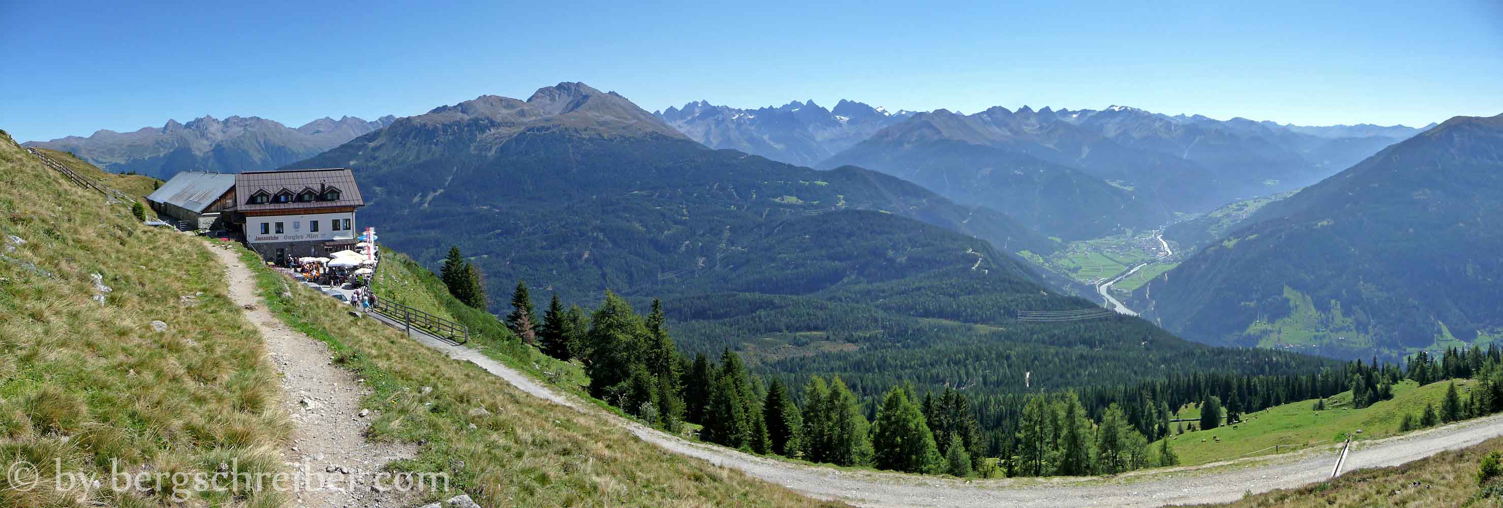 Gogles Alm, Panorama