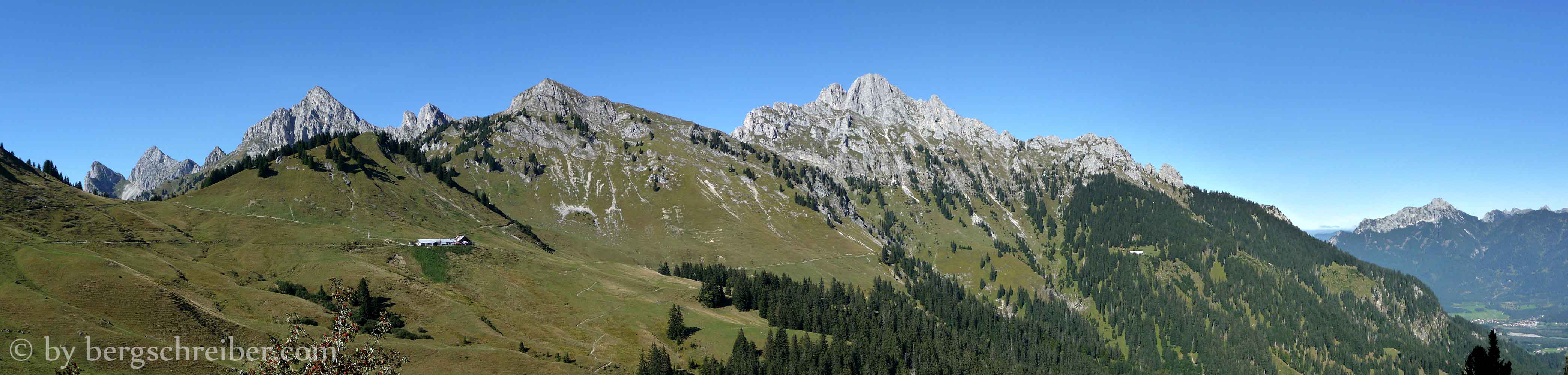 Wandergebiet Hahnenkamm