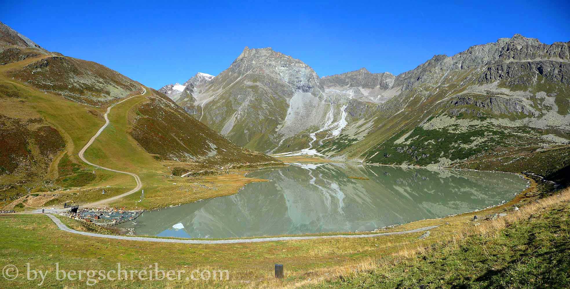 Rifflsee, Ausgangspunkt des Fuldaer Höhenwegs