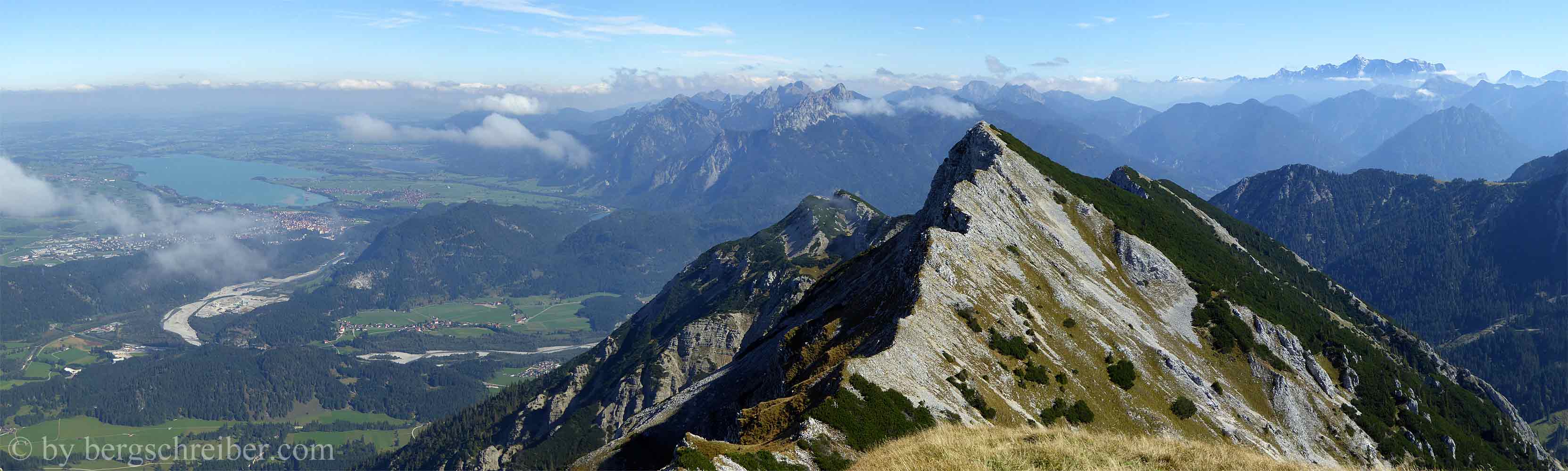 Alpenvorland bei Füssen mit Forggensee