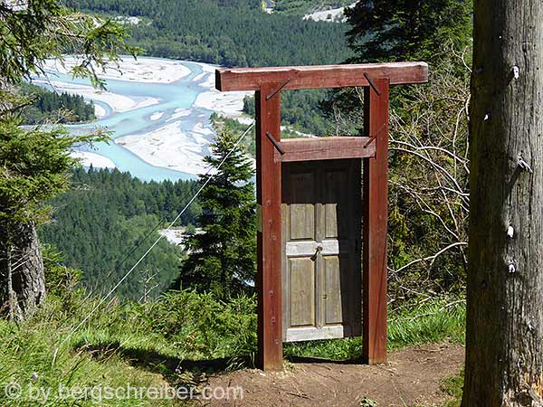 Baichlstein, Porta Alpinae und Lechzopf
