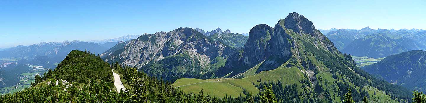 Bergpanorama Breitenberg