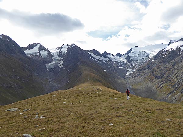 Gletscher und Granate