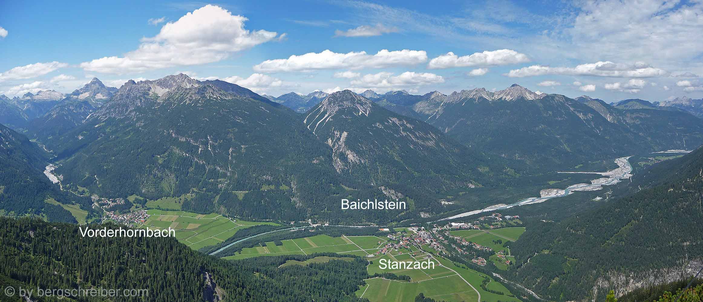 Baichlstein vom Stanzacher Steinmandl